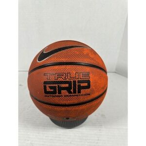 Nike True Grip Outdoor Competition Basketball Orange Black Size 7 28.5 Inch
